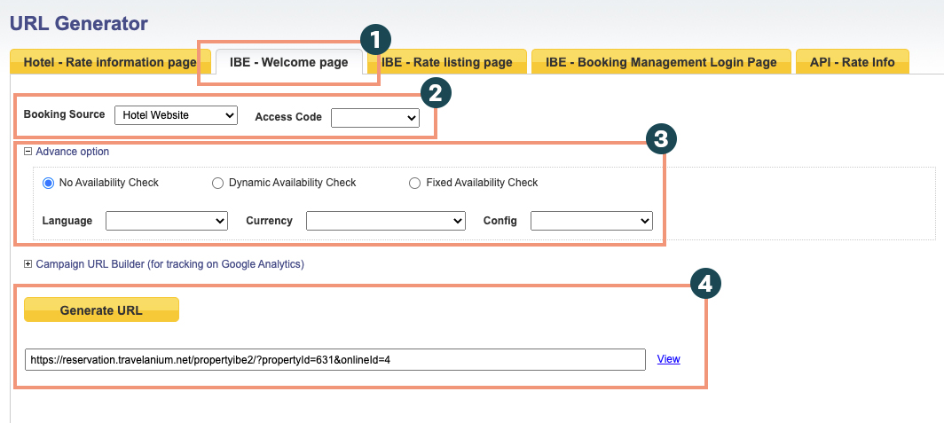 Welcome page Travelanium